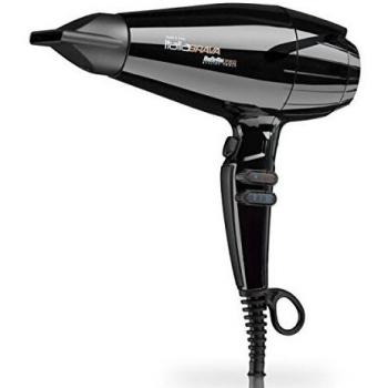 BaByliss Pro Italia Brava - Secador de pelo, color negro