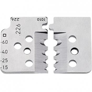 Knipex 12 19 11 Juego de Cuchillas de Recambio para Pinza Desnudar 12 12 11 (1.5-6mm²)