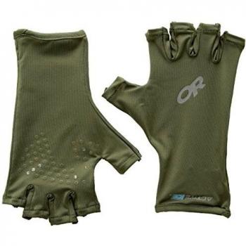 Outdoor Research Active Ice Spectrum Sun Guantes, Color marrón grisáceo, tamaño Extra-Large