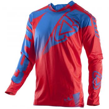 Leatt GPX 4,5 Lite Jersey para hombre motocicleta chaqueta – rojo/azul/medio