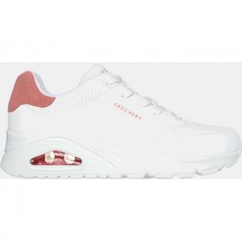 Zapatillas Skechers Pop para mujer en color negro y blanco con diseño deportivo