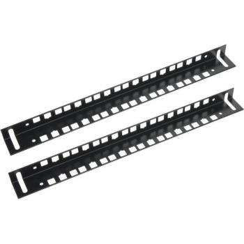 RackMatic Perfil Rack 19 6U Negro para SOHORack 2 Unidades