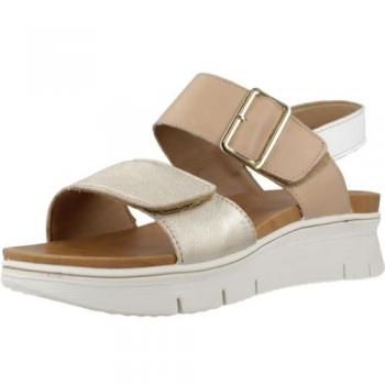 Sandalias Imac Mujer Modelo 558500 Beige con Plantilla Confort y Suela Antideslizante