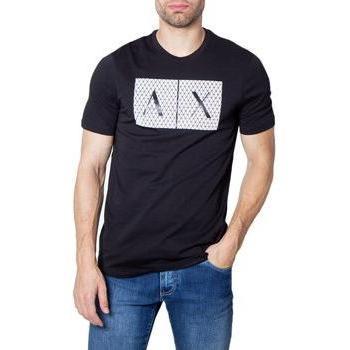Camiseta Cuadrados negro Armani Exchange