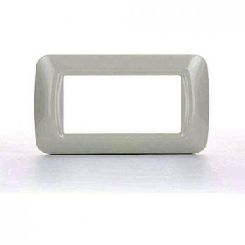 Placa 4 Módulos Blanco Nuvola Top System Gewiss GW22504