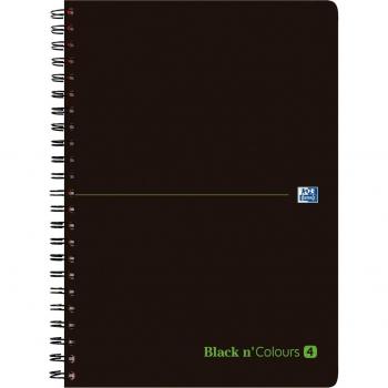 Cuaderno Oxford Black'n Colours 120 Hojas con Separadores