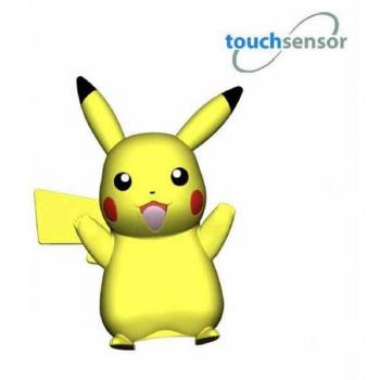 Lámpara LED Teknofun Madcow Entertainment Pokémon Pikachu Happy 25 cm con Sensor Táctil