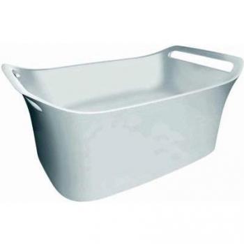 AXOR Urquiola Wall-Mounted Sink 625x399mm, White Mineral Cast