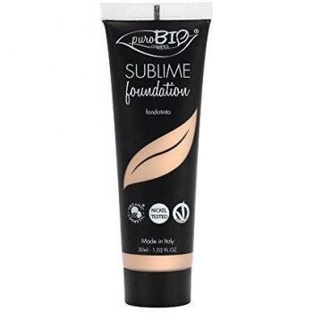 PuroBIO Maquillaje Fluido Sublime Tono 1 Muy Claro - 30 ml
