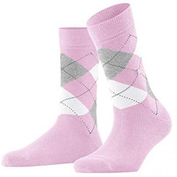 Burlington Queen Women's Zigzag Pattern Socks - Light Pink - Size 36-41