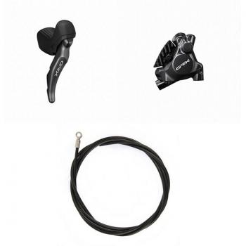 Freno Trasero Shimano GRX ST-RX820 + Pinza BR-RX820, Maneta Frontal/ Cambio Shimano GRX ST-RX820 Derecha, 2x12 Velocidades