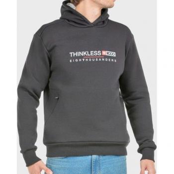 Sudadera de Hombre Azer +8000 Negra M