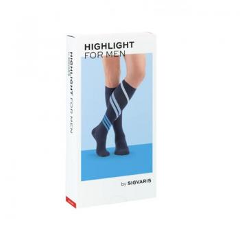 Sigvaris Highlight Men Calcetín PC TxLN Antracita 1 Par