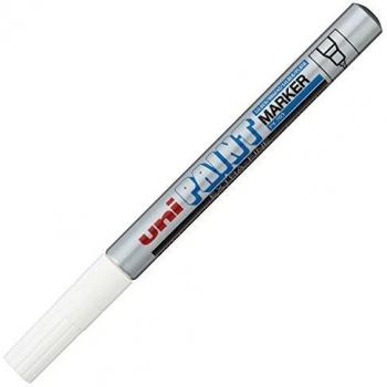 Uni-Ball 449408 - Marcador permanente, color plata