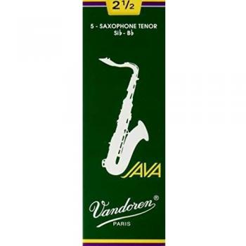 Vandoren Java Tenor Saxophone Reeds Strength 2.5 - Box of 5