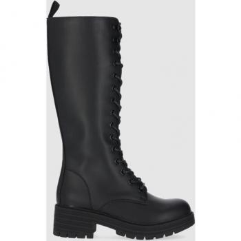 Botas de Mujer Chika10 Modelo Dallas 03 con Cierre de Cordones y Puntera Redonda