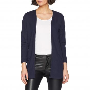 Only Onllilli 7/8 Cardigan Jrs, Chaqueta Punto para Mujer, Negro