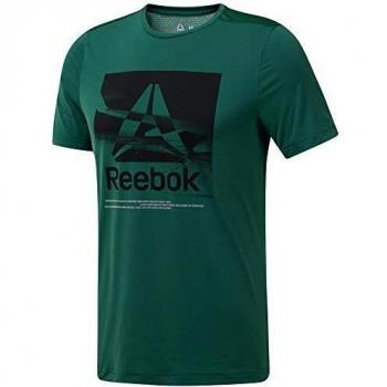 Reebok Wor Activchill Graphic SS Camiseta, Hombre, clogrn, 2XL