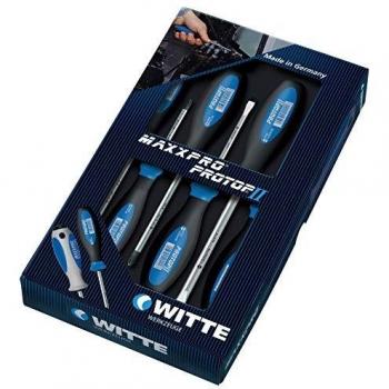 Witte PROTOP II - Juego de 6 destornilladores tipo Phillips y mecánico