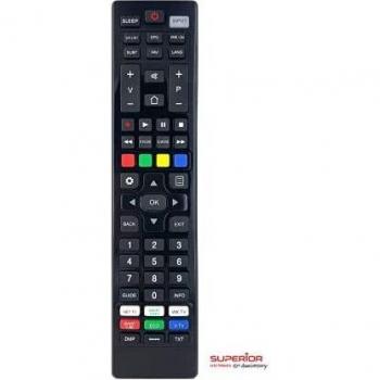 Mando a distancia universal para todos los televisores HISENSE listos para usar, no requiere programación.