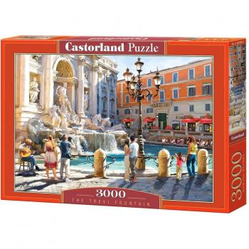 Castorland 3000 Piece Puzzle - The Trevi Fountain