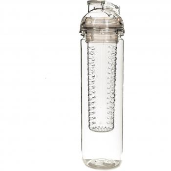 800 ml Tritan Bouteille d'eau avec infuseur à fruits amovibles