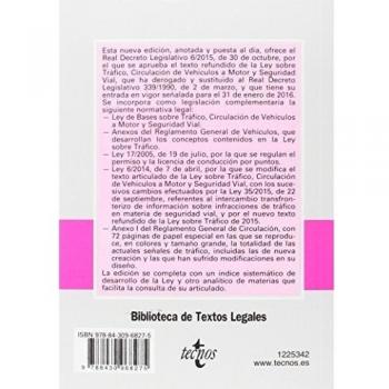 Ley sobre Tráfico, Circulación de Vehículos a Motor y Seguridad Vial