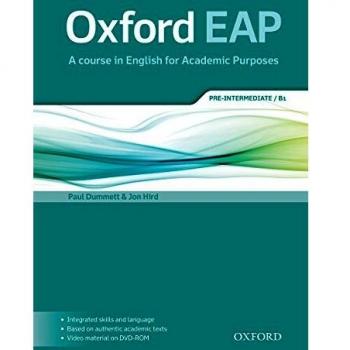 Oxford English for Academic Purposes Pre-Intermediate. Student's Book + DVD Pack - 9780194002073