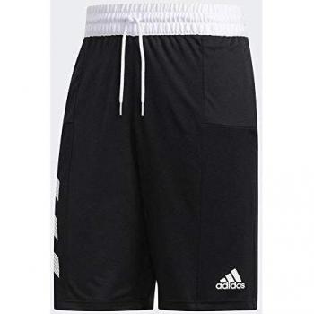 adidas SPT 3s Short Pantalones Cortos de Deporte, Hombre, Black/White, 2XLL