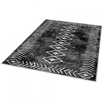 Alfombra de poliéster estampada 140 x 220 cm modelo TribalOne multicolor