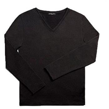 Camiseta interior térmica cuello pico manga larga Ysabel Mora 70101 Negro XXL