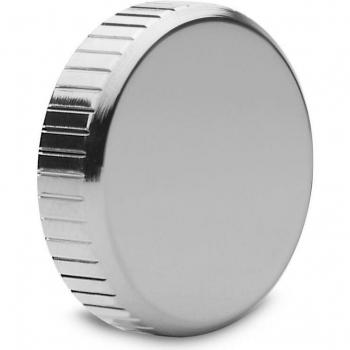 EK-Quantum Torque Plug - Nickel, Tornillo con acabado en níquel, diseño de alta calidad, compatible con sistemas de refrigeración líquida
