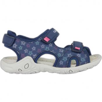 Sandalias Geox Whinberry Niña Azul Marino/Fucsia