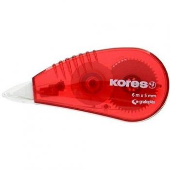 Kores Caja Cinta Correctora 5mm x 6M Kores, 1 unidad