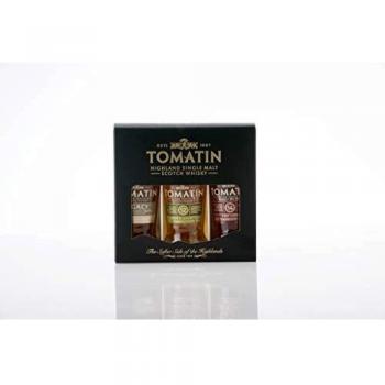 Set de Miniaturas de Whisky Tomatin Coopers Choice (Legacy, 12 Años, 14 Años) - 0,15 L