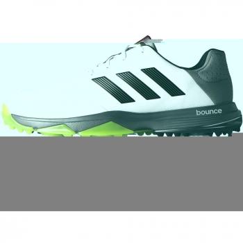 adidas Adipower Bounce Wd Zapatos de golf para Hombre, Blanco / Negro / Lima, 40.6