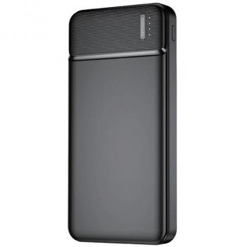 Power Bank 10000mAh con Salida USB 2.4A - Negro