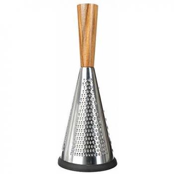 Rallador de Cocina con Agarrador de Madera Acacia