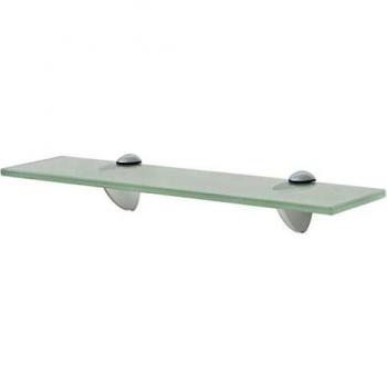 vidaXL Floating Shelf - Glass, 40x10 cm, 8 mm thickness
