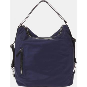 Mochila Hobo Mandarina Duck Hunter Eclipse Azul Convertible 35 cm