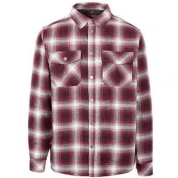 Camisa Hallawood Cuadro para Hombre de Trespass - Camisa a cuadros, diseño clásico, 100% algodón, ajuste regular, manga larga, cierre de botones frontal