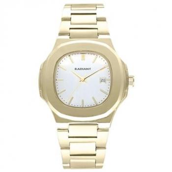 Reloj de Hombre Radiant T-time RA639203 de Acero Dorado 5 ATM