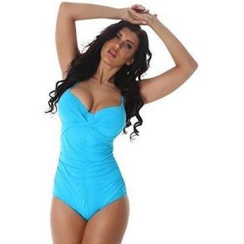 F&P - Traje de una pieza - Básico - Sin mangas - para mujer turquesa XLD