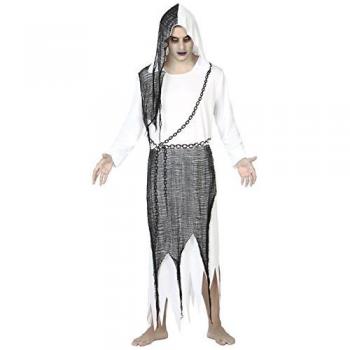 Disfraz de Fantasma para Adulto Unisex Talla M/L para Halloween, Carnaval y Fiestas Temáticas