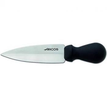 Arcos Utensilios Profesionales, Cuchillo Parmesano, Hoja de Acero Inoxidable 140 mm, Mango de Polipropileno Color Negro