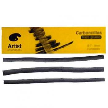 Artist W002 - Pack de 6 carboncillos medianos