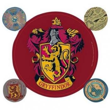 Pegatinas de Gryffindor de Harry Potter, color rojo, tamaño único