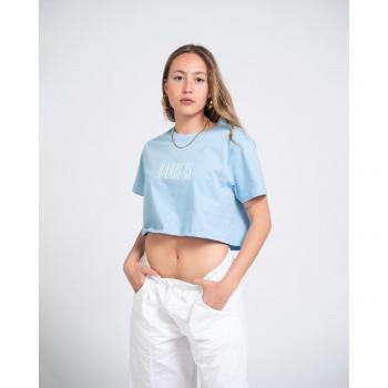 CAMISETA Azul Estampado NEWS