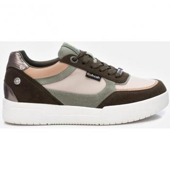 Zapatillas Refresh 171356 para Mujer en Color Verde con Cierre de Cordón