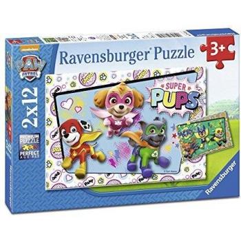 Ravensburger - Puzzle 2 x 12, Paw Patrol D